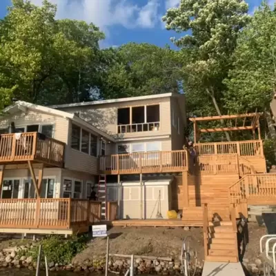 DuraPro completed deck