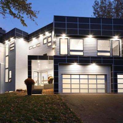 DuraPro house painting exterior home night front