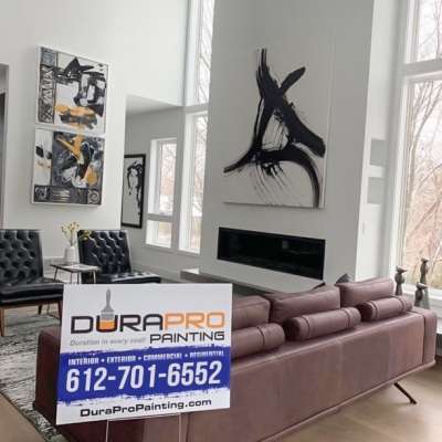 DuraPro house painting interior living room